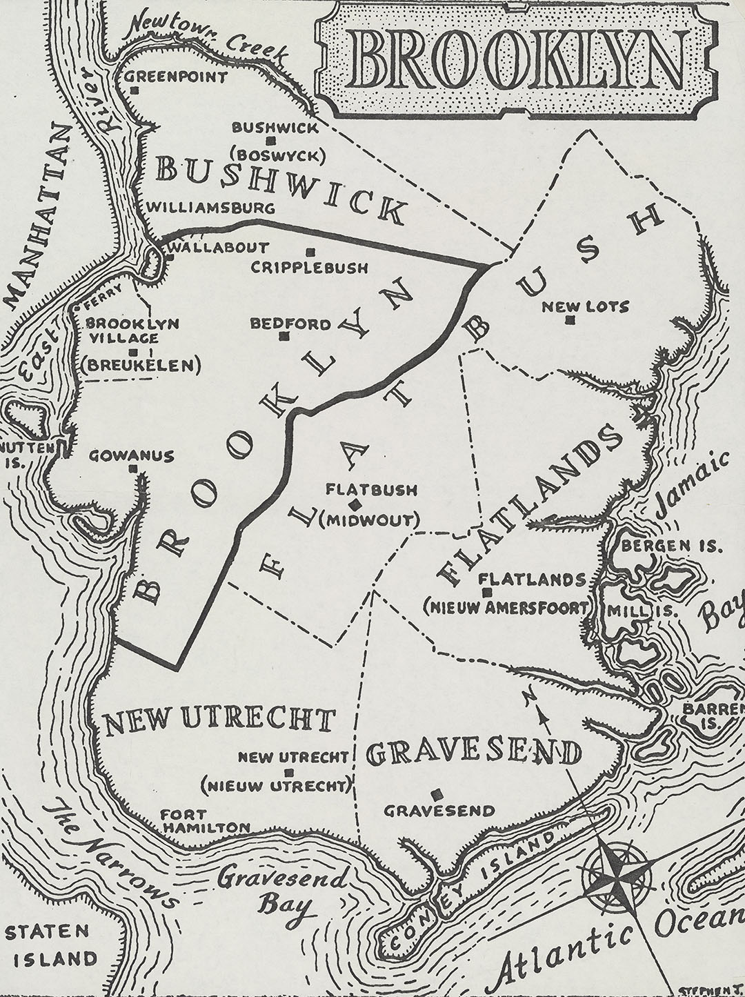 The Six Towns of Brooklyn